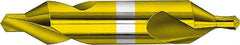 Magafor - #4 Plain Cut 60° Incl Angle High Speed Steel Combo Drill & Countersink - Exact Tooling