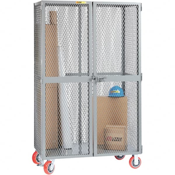 Little Giant - Storage Cabinet - Steel, 33" Wide x 61" Deep x 81" High - Exact Tooling