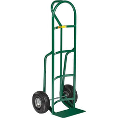 Little Giant - 800 Lb Capacity 49" OAH Hand Truck - Loop Handle, Steel, Pneumatic Wheels - Exact Tooling