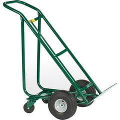 Little Giant - 800 Lb Capacity 47" OAH Hand Truck - Continuous Handle, Steel, Pneumatic Wheels - Exact Tooling