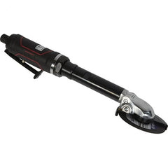 Jet - 4" Wheel Diam, 14,000 RPM, Electric Cutoff & Cutoff-Grinder Tool - Straight Handle, 1/4 NPT Inlet - Exact Tooling