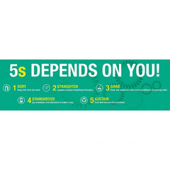 NMC - Banners Message Type: Safety Reinforcement & Motivational Legend: 5s Depends On You - Exact Tooling