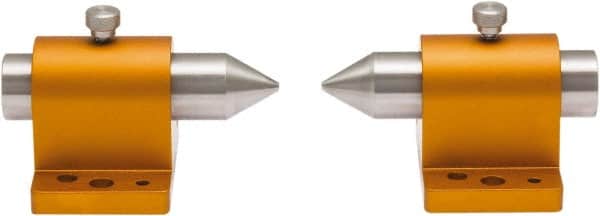 Renishaw - M4, M6, M8, 25mm Diam, CMM Center Support - Use with CMM Equator Fixtures, Includes Socket Head Cap Screw - Exact Tooling