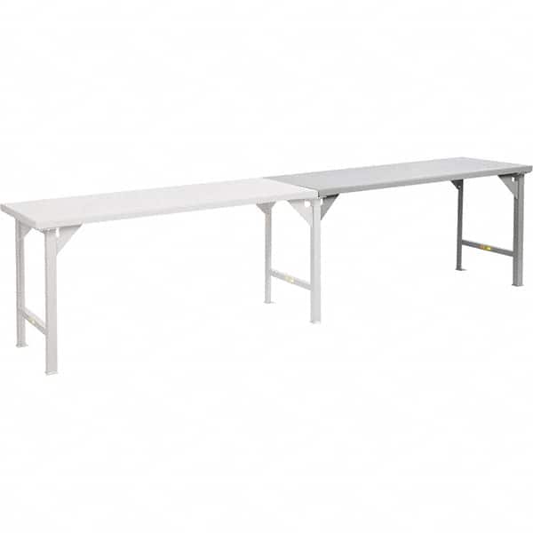 Little Giant - 72 Wide x 36" Deep x 36" High, Steel Production Table - Fixed Legs - Exact Tooling