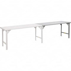 Little Giant - 72 Wide x 36" Deep x 36" High, Steel Production Table - Fixed Legs - Exact Tooling