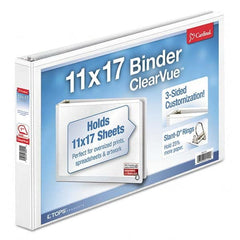 Cardinal - Ring Binders Binder Type: View Capacity: 1" - Exact Tooling