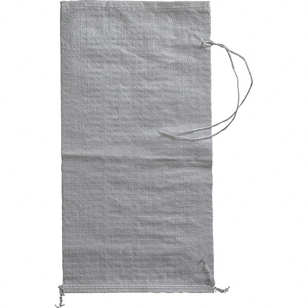 PRO-SAFE - 26" Long x 14" Wide Sand Bag - White Polypropylene, For Accident Prevention - Exact Tooling