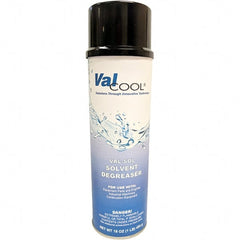 ValCool - 20 oz Can Cleaner/Degreaser - Aerosol, Solvent-Based, Unscented - Exact Tooling