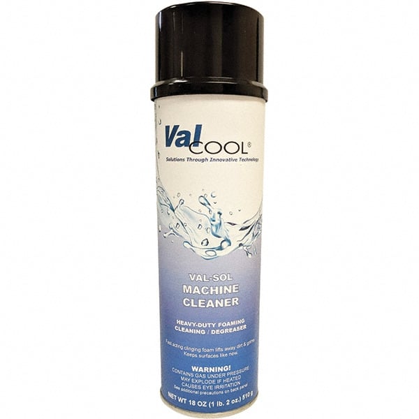 ValCool - 20 oz Can Cleaner/Degreaser - Aerosol, Water-Based, Unscented - Exact Tooling