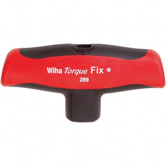 Wiha - 1 Piece, 6 N/m, T-Handle Torque Wrench - 4" OAL, 1/4" Drive - Exact Tooling