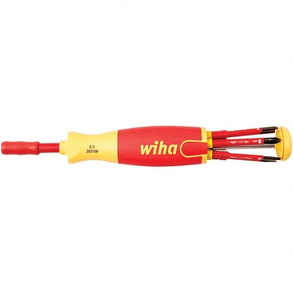 Wiha - Multi-Bit Screwdriver - Phillips, Torx & Square Tip - Exact Tooling
