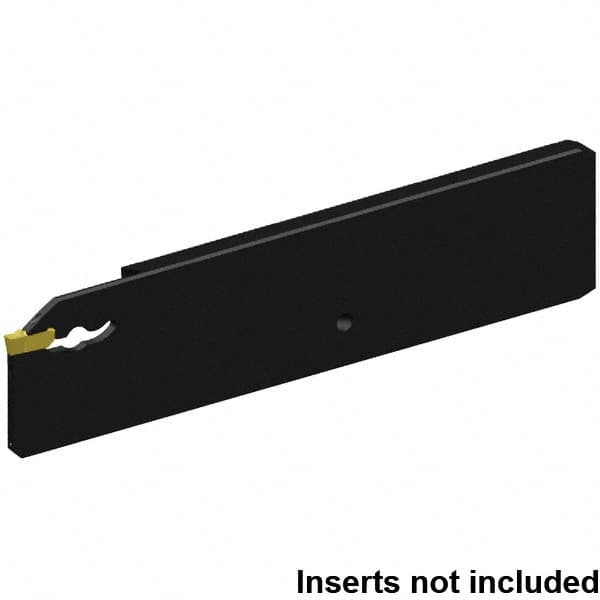 Kennametal - 26mm Blade Height, 7.95mm Blade Width, 110.25mm OAL, Right Hand Cut, Single End Indexable Cut-Off Blade - 26mm Max Depth of Cut, EVBH Blade, Beyond Evolution Series - Exact Tooling