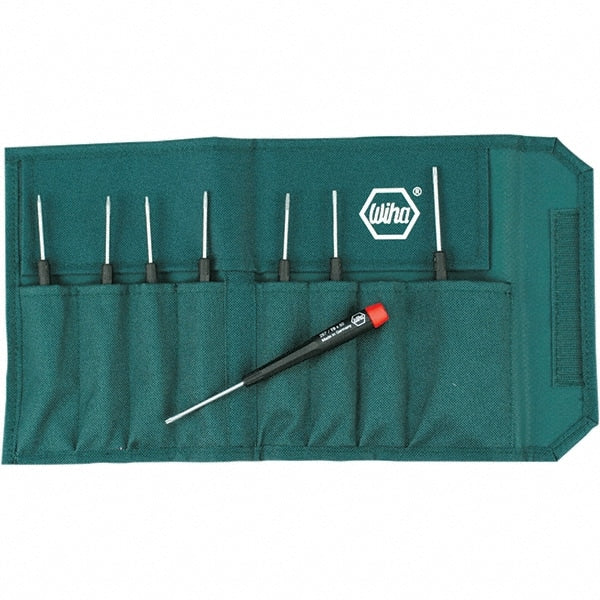 Wiha - 8 Piece Torx Screwdriver Set - Comes in Canvas Pouch - Exact Tooling