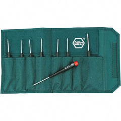 Wiha - 8 Piece Torx Screwdriver Set - Comes in Canvas Pouch - Exact Tooling