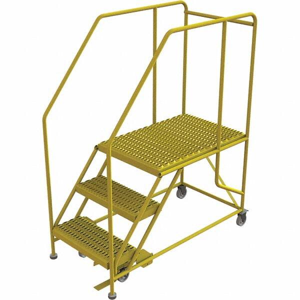 TRI-ARC - Rolling & Wall Mounted Ladders & Platforms Type: Rolling Work Platform Style: Steel Work Platform - Exact Tooling