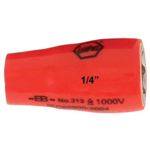 INSULATED SOCKET 1/4 DRIVE 5.0MM - Exact Tooling