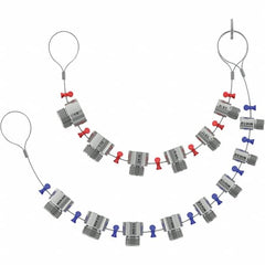 Value Collection - Screw Pitch Gages Threads per Inch Range: 3-3/8 - 85 Pitch Range (mm): 0.35-2.50 - Exact Tooling