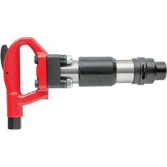 Chicago Pneumatic - 2,150 BPM, 2" Stoke Length, Pneumatic Chipping Hammer - 31 CFM, 7/8 NPT - Exact Tooling