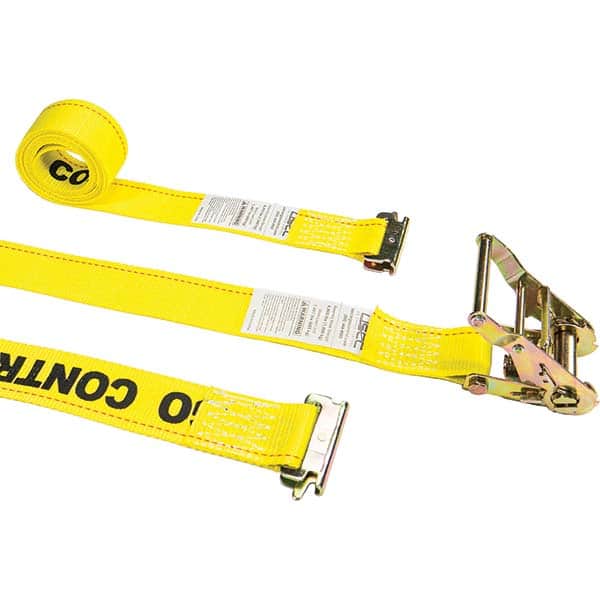 US Cargo Control - Slings & Tiedowns (Load-Rated) Type: Ratchet Tie Down Width (Inch): 2 - Exact Tooling