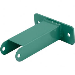 Steel King - 4" Wide, 1 High, Open Shelving Accessory/Component - Steel, Galvanized Finish, 8" Long, Use with Pallet Racks - Exact Tooling