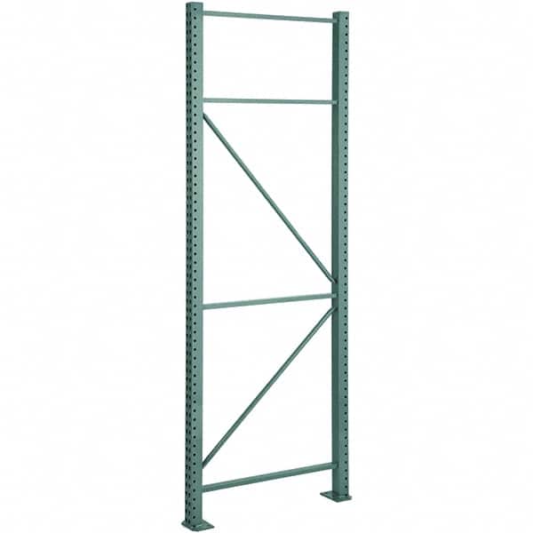 Steel King - 41,430 Lb Capacity Heavy-Duty Framing Upright - 3" Wide x 192" High x 48" Deep, Green - Exact Tooling