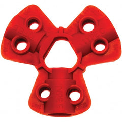 NMC - Plastic Pneumatic Fitting Lockout - 5/16" Max Shackle Diam - Exact Tooling