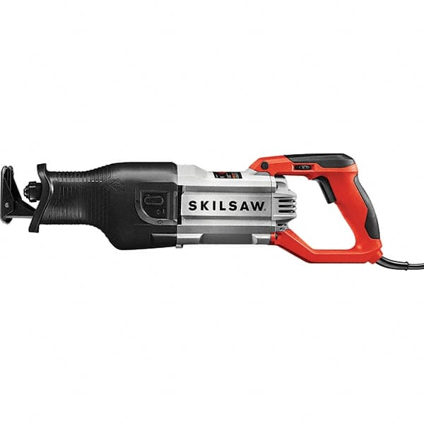 Skilsaw - 1,600 Watts, 2,900 Strokes per min, 1-1/4" Stroke Length Electric Reciprocating Saw - 120 Volts, 15 Amps - Exact Tooling
