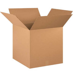 Made in USA - Pack of (10) 20" Wide x 20" Long x 20" High Corrugated Shipping Boxes - Exact Tooling