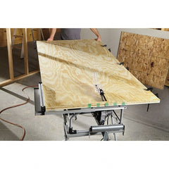 Skilsaw - 10" Blade Diam, Table Saw - 5,300 RPM, 13-13/32" Table Depth x 20" Table Width, 120 Volts, 15 Amps, 5/8" Arbor - Exact Tooling