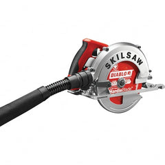 Skilsaw - 15 Amps, 7-1/4" Blade Diam, 5,300 RPM, Electric Circular Saw - 120 Volts, 10' Cord Length, 5/8" Arbor Hole, Left Blade - Exact Tooling
