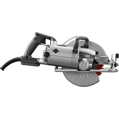 Skilsaw - 15 Amps, 8-1/4" Blade Diam, 4,700 RPM, Electric Circular Saw - 120 Volts, 8' Cord Length, 7/8" Arbor Hole, Left Blade - Exact Tooling