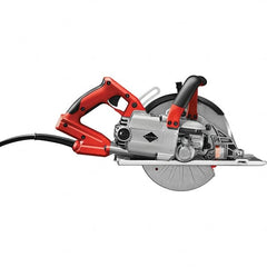 Skilsaw - 15 Amps, 8" Blade Diam, 3,900 RPM, Electric Circular Saw - 120 Volts, 8' Cord Length, 5/8" Arbor Hole, Left Blade - Exact Tooling
