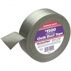 3M - 55m x 48mm x 10 mil Silver Polyethylene Cloth Duct Tape - Exact Tooling