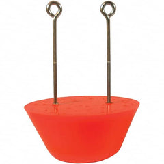 UltraTech - 1' Long x 1' Wide, Polyurethane Drain Plug - 10" Diam, Orange, Use for Spill Response - Exact Tooling