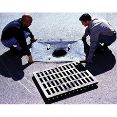 UltraTech - 4' Long x 3' Wide, Ultra X-TEX Drain Guard - Black, Use for Stormwater/Construction Compliance - Exact Tooling