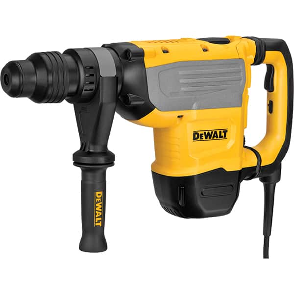 DeWALT - 120 Volt 1-7/8" SDS Max Chuck Electric Rotary Hammer - 1,370 to 2,740 BPM, 177 to 355 RPM - Exact Tooling