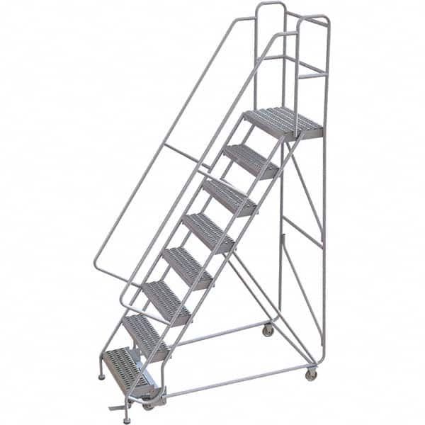 TRI-ARC - Rolling & Wall Mounted Ladders & Platforms Type: Rolling Warehouse Ladder Style: Rolling Safety Ladder - Exact Tooling