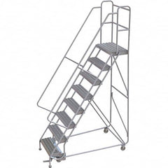 TRI-ARC - Rolling & Wall Mounted Ladders & Platforms Type: Rolling Warehouse Ladder Style: Rolling Safety Ladder - Exact Tooling