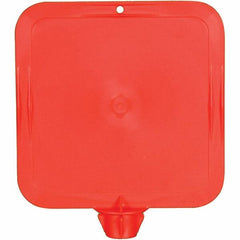 PRO-SAFE - Cone & A Frame Floor Signs Shape: Square Type: Restroom, Janitorial & Housekeeping - Exact Tooling