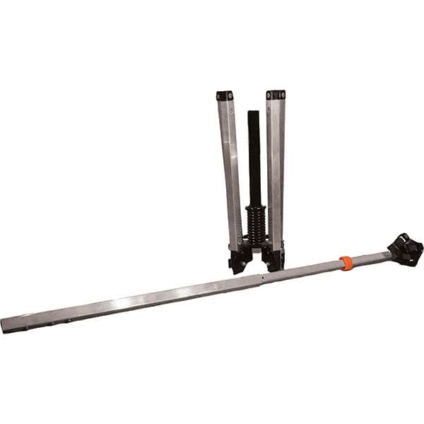 PRO-SAFE - 1-1/2' High, Traffic Sign Mounting Hardware - Aluminum, Compatible with 66" High x 48" Wide Signs, Silver - Exact Tooling