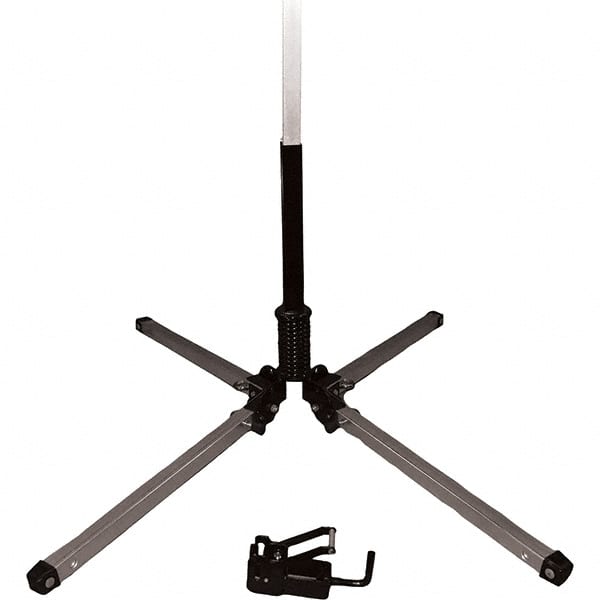 PRO-SAFE - 1-1/2' High, Traffic Sign Mounting Hardware - Aluminum, Compatible with 54" High x 36" Wide Signs, Silver - Exact Tooling