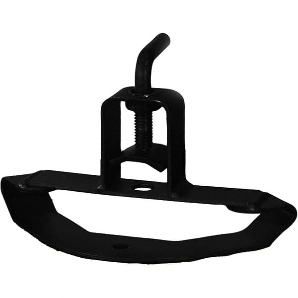 PRO-SAFE - 5/16' High, Traffic Sign Mounting Hardware - Steel, Compatible with 6-1/2" Wide Signs, Black - Exact Tooling