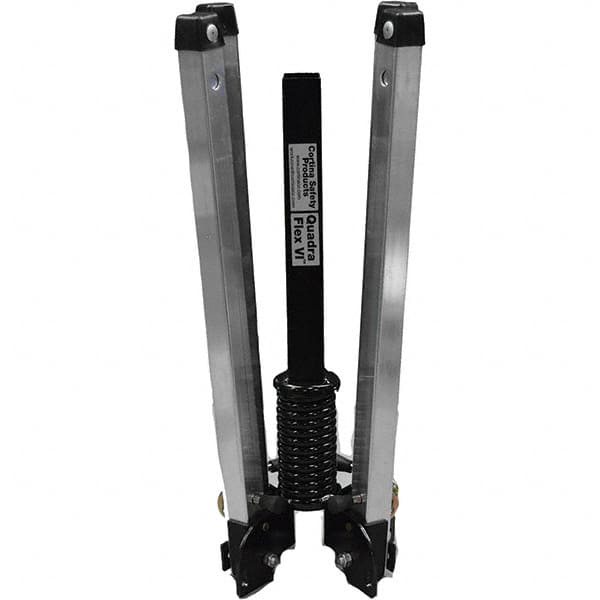 PRO-SAFE - 1-1/2' High, Traffic Sign Mounting Hardware - Aluminum, Compatible with 66" High x 48" Wide Signs, Silver - Exact Tooling