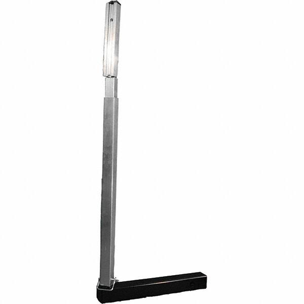 PRO-SAFE - 3.291' High, Traffic Sign Mounting Hardware - Aluminum, Compatible with 55" High x 48" Wide Signs, Silver - Exact Tooling