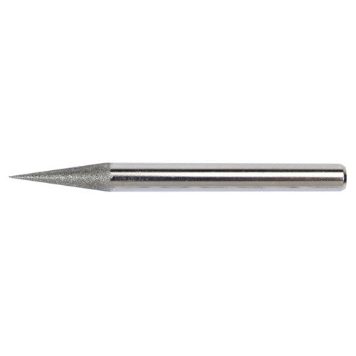 1/8″ × 3″ Electroplated Diamond Hone-150 Grit; 12 Degree Included Angle - Exact Tooling