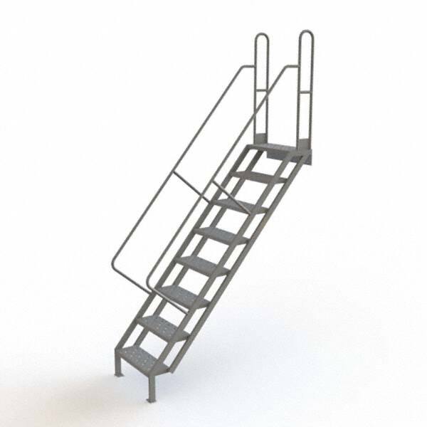 TRI-ARC - Rolling & Wall Mounted Ladders & Platforms Type: Stairway Slope Ladder Style: Stair Unit - Exact Tooling