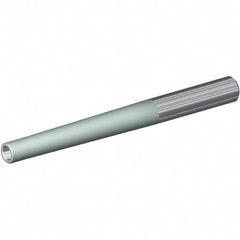 Kennametal - Straight Shank 6.5mm Pilot Diam Shell Mill Holder - 10mm Flange to Nose End Projection, 9.8mm Nose Diam - Exact Tooling