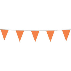 PRO-SAFE - Pennants Color: Orange Overall Length (Feet): 60.00 - Exact Tooling