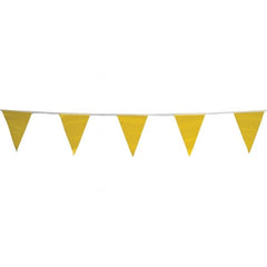 PRO-SAFE - Pennants Color: Yellow Overall Length (Feet): 60.00 - Exact Tooling