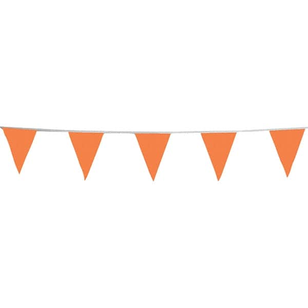 PRO-SAFE - Pennants Color: Orange Overall Length (Feet): 100.00 - Exact Tooling